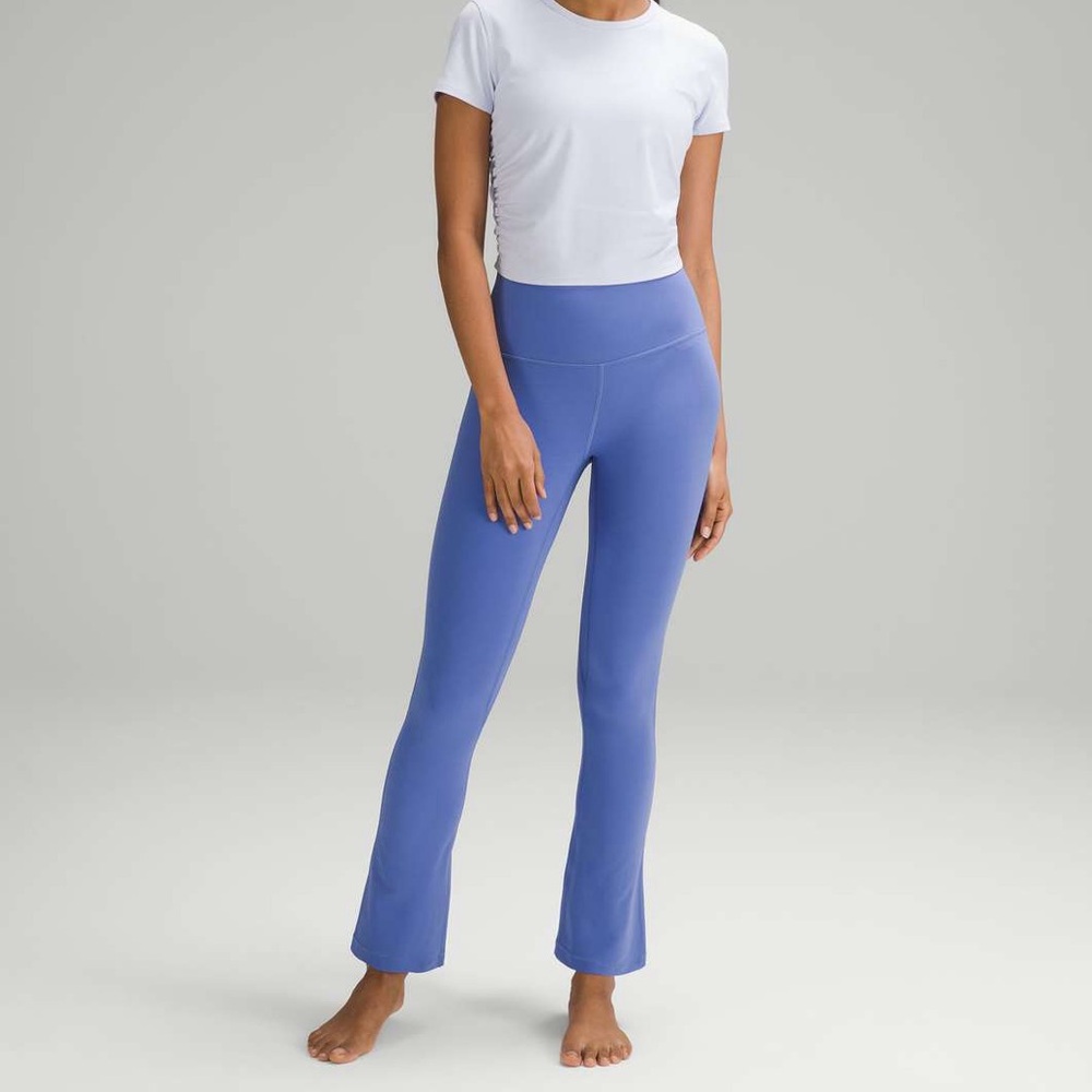 Lululemon Wild indigo align mini flare pants